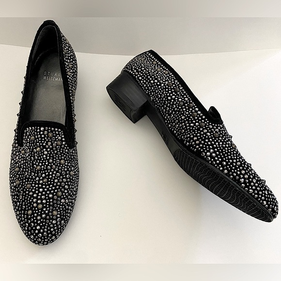 ✨HP✨ STUART WEITZMAN studded Slipbead Smoking Slipper - Picture 9 of 9